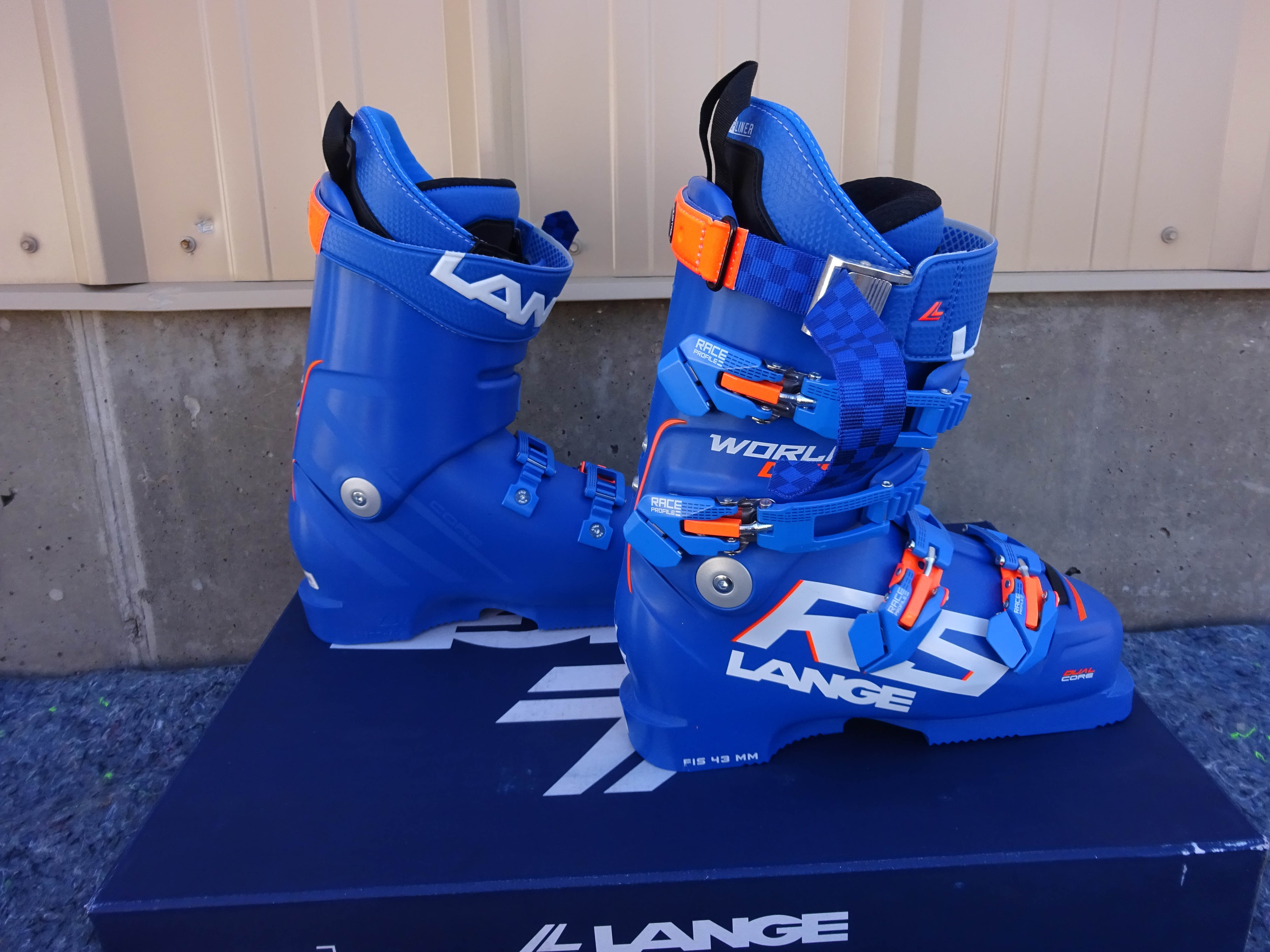 LANGE WORLD CUP スキー用ブーツ FIS 43 MM LANGE RS WORLD CUP ブーツ