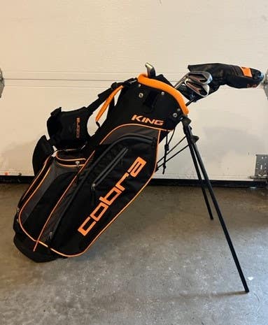 Used Junior Cobra Left Hand King Jr Clubs (Partial Set) 5 Pieces