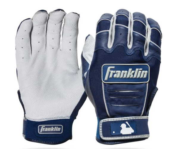 Navy New Franklin Youth CFX Pro Batting Gloves