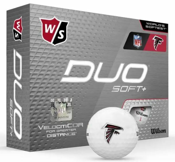 Wilson DUO Optix NFL Golf Balls - Miami Dolphins