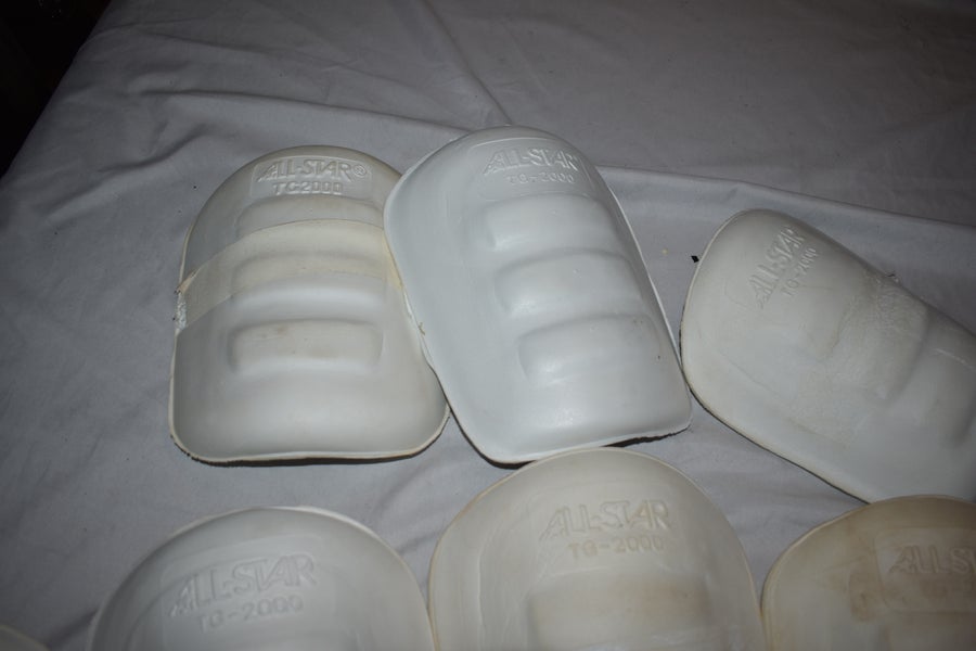 All-Star Football Thigh Pads, White, Adult