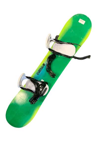 Used Burton Ready To Ride 120 120 Cm Boys' Snowboard Combo