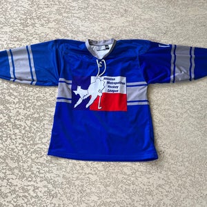 Blue Used Adult Medium Hockey Jersey