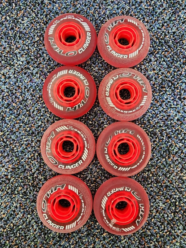 Used 80mm Revision Clinger Soft Wheels
