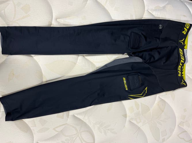 Black New Large Men's Bauer Compression