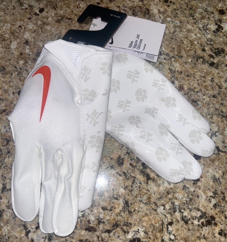 Supreme+X+Nike+Vapor+Jet+4.0+Football+Gloves+Size+Large+Black+Fw18+Fw18a15  for sale online