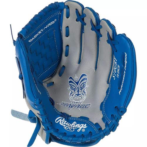 Rawlings Kids' Savage Series 10 in. T-Ball Glove, Right Hand Thrower