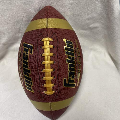 Franklin 3000 Official Size Football Ball Gold Brown New