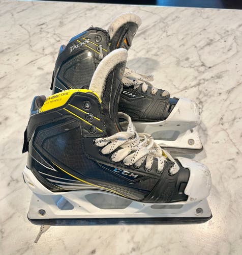 CCM Tacks Goalie Skates Size 10 Regular Width D