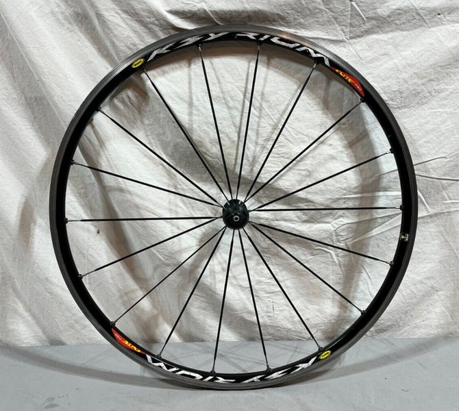 Mavic Ksyrium Elite 18-Bladed Spoke 622x13/700C Black Aluminum Front Wheel