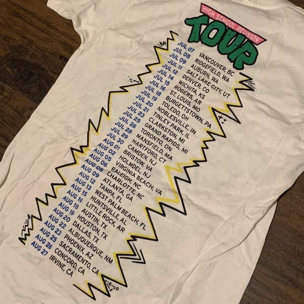 10 Snoop Dogg × Wiz Khalifa 2023公式ツアーTEE Snoop Dogg x Wiz Khalifa 2023 High School Reunion Tour Dates
