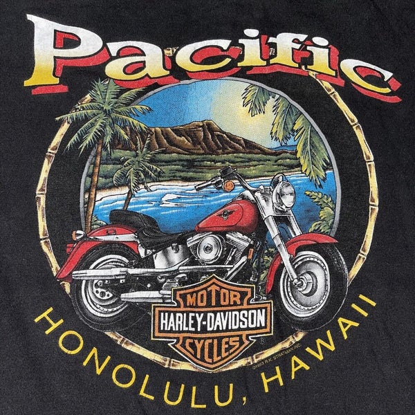 Vintage Harley Davidson 1992 Live The Legend V-Twin Honolulu