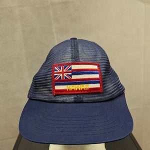 Vintage Hawaii All Mesh Snapback Patch Hat M/L