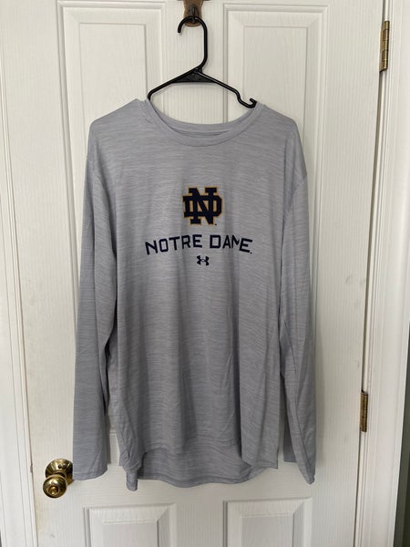 Men’s Under Armour Notre Dame Longsleeve Loose Shirt XXL