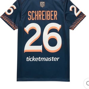 NWT Men’s Premier Lacrosse League Adidas PLL Tom Schreiber Jersey Navy XXL