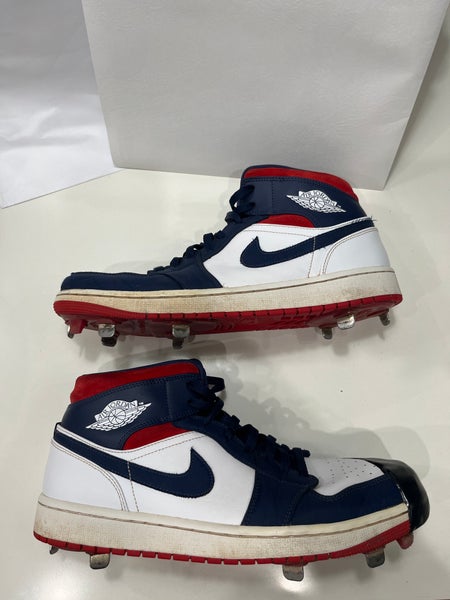 Nike Vintage Nike Air Jordan 10 Metal Player Sample Baseball Cleats