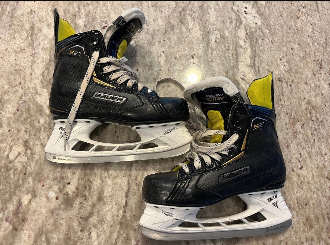 Used Bauer  Size 7.5 Supreme S27 Hockey Skates