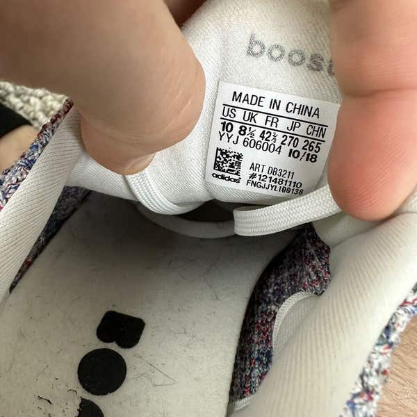 Adidas Ultraboost 4.0 Multicolor White Running Shoes Women's Size 10 DB3211  | SidelineSwap | Buy and Sell on SidelineSwap