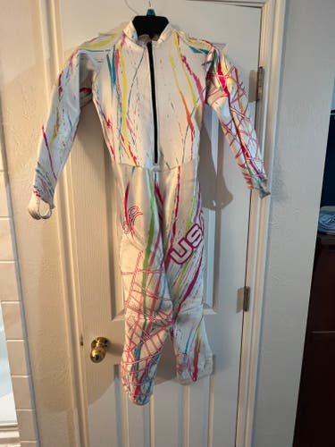 Used Youth 10-12 Spyder GS Ski Suit Lindsay Vonn
