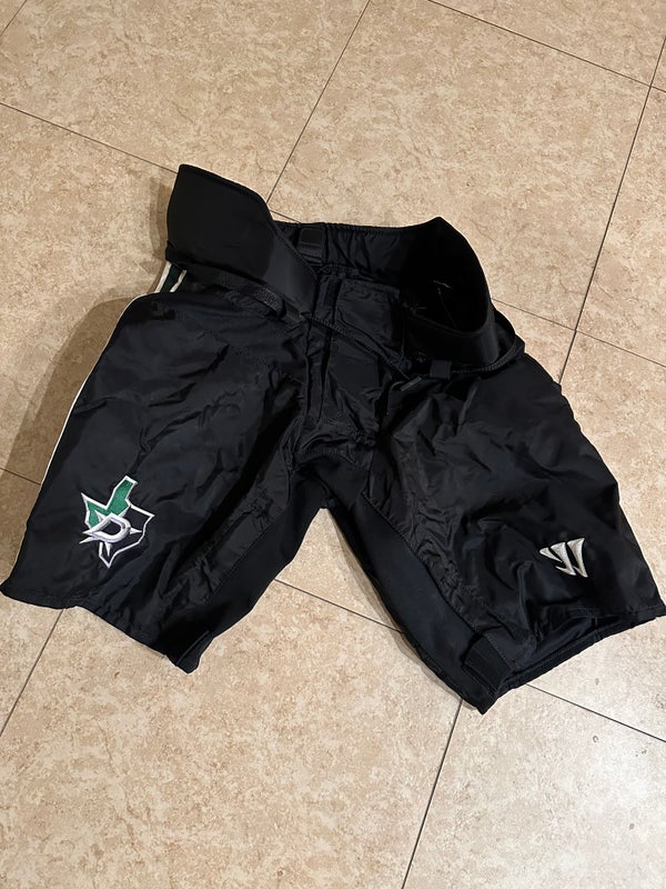 Black Dallas Stars Eaves Made In Canada Warrior Pro Stock QRE Pant Shell
