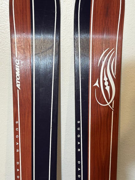 Atomic Sugar Daddy All-Mountain Twin Tip Downhill Skis 153 cm Neox