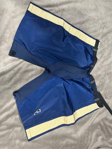 Blue New XL Easton Pant Shell Pro Stock Columbus Blue Jackets