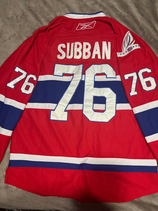 Red New XL Men's Jersey Montreal Canadiens PK Subban