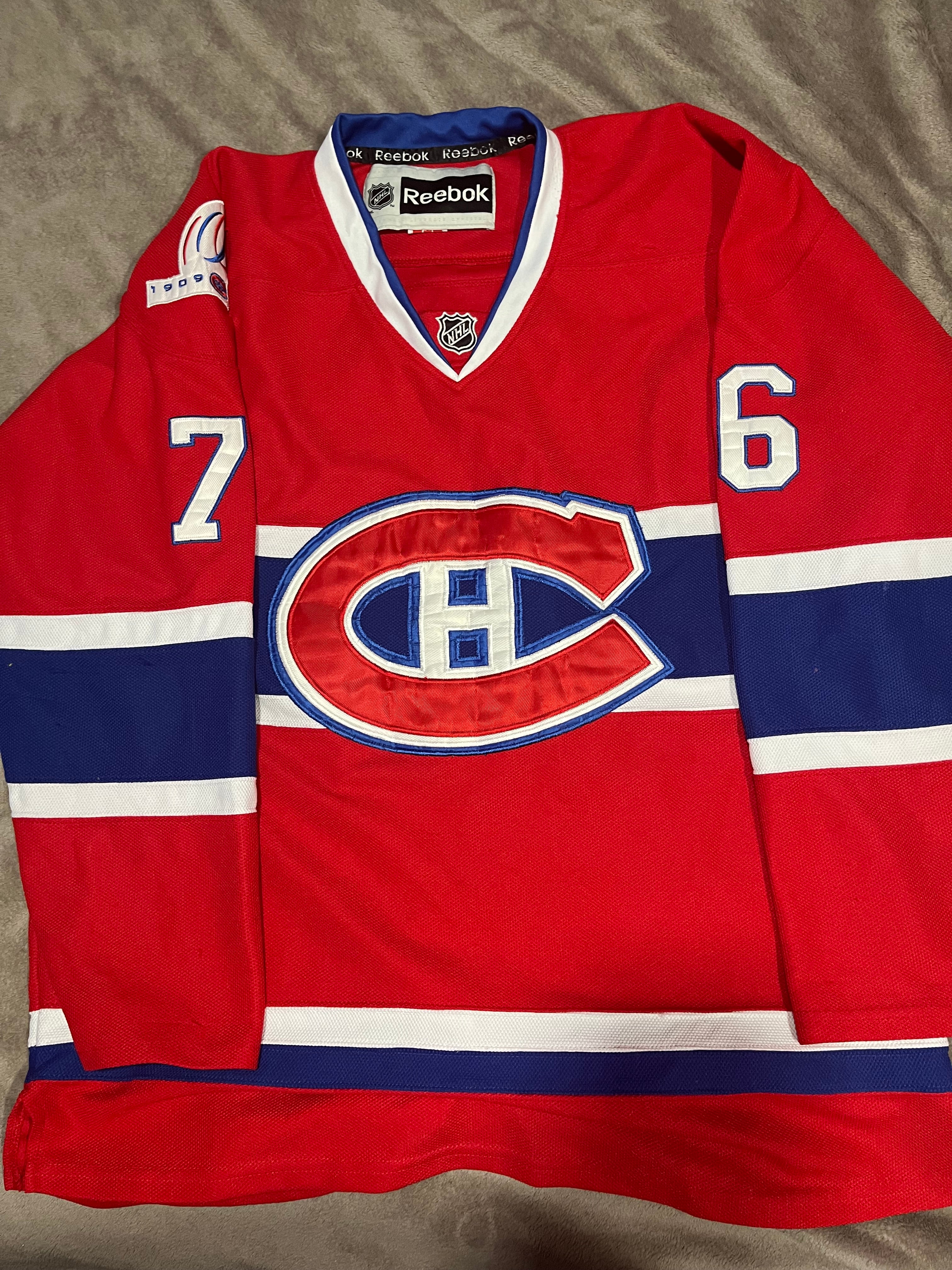 NHL 76 PK Subban Youth Boys 8-20 Montreal Canadiens Player Replica Jersey  Red color Size XL : : Sports & Outdoors