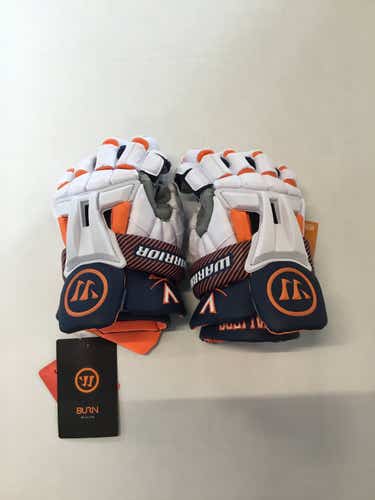 Used Warrior Burn Xp Lg Men's Lacrosse Gloves