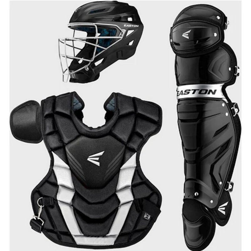 Adidas Youth Catcher Gear Set Black Baseball Captain's Catcher Combo  Ages Med