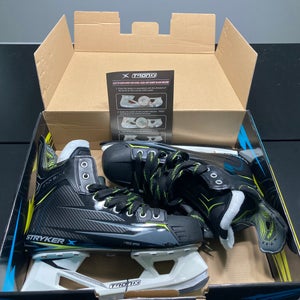 Senior New TRONX STRYKER One Piece Ice Hockey Skates Regular Width Size 12 (11.5 CCM/Bauer)