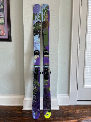 Used 2022 K2 177 cm Reckoner 102 Skis With Bindings ATTACK2  14 GW