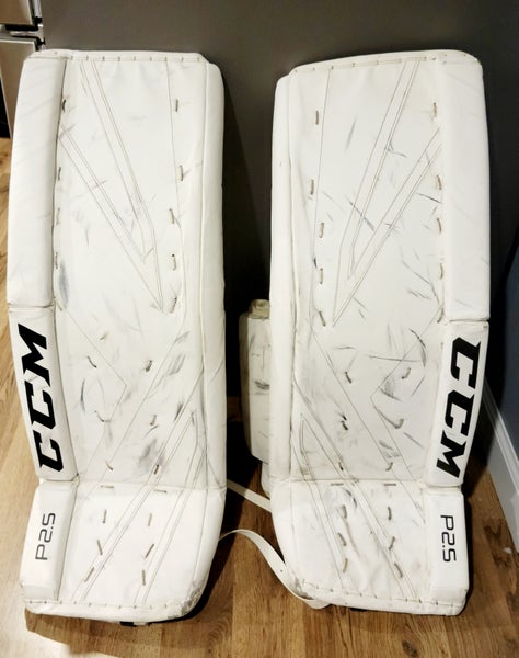 Used 33+1" CCM Premier P2.5 Goalie Leg Pads