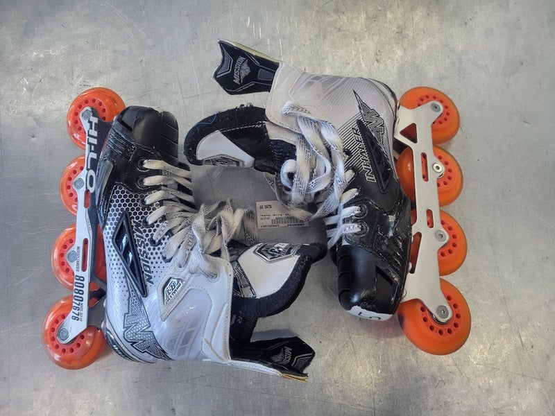 Used Mission Senior 6.5 Roller Hockey Skates