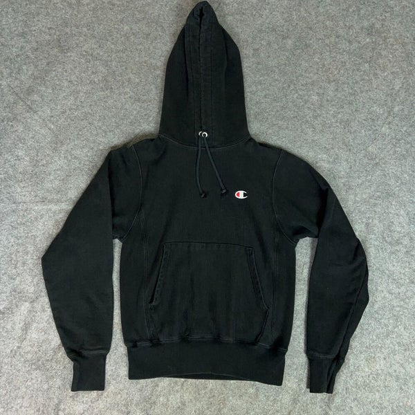 Champion small logo hoodie in black
