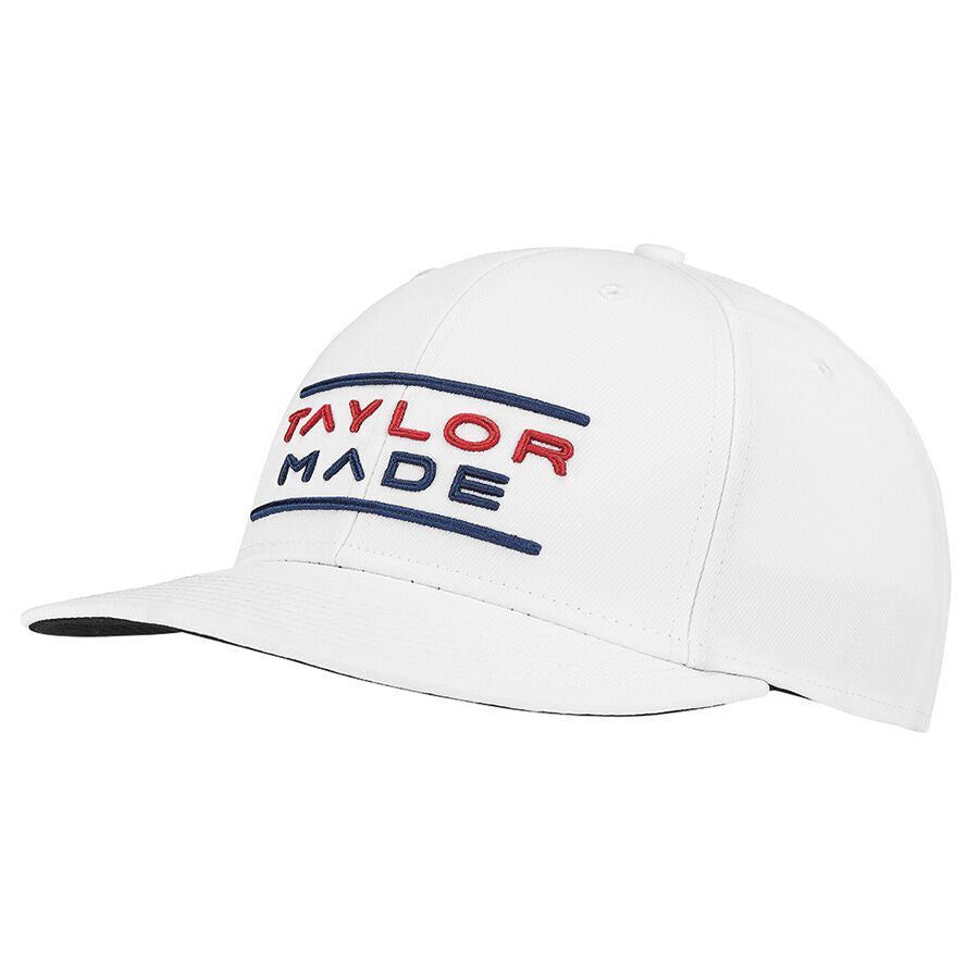 TaylorMade Tour Flat Bill Snapback Golf Cap, Casquette de Baseball