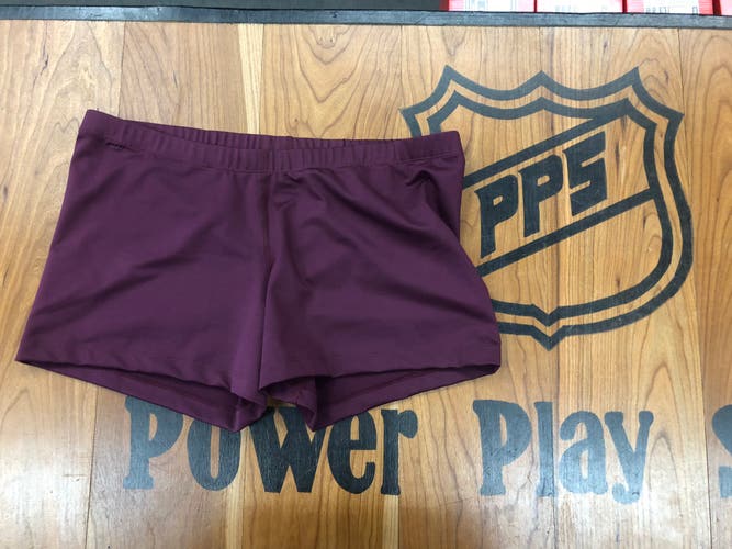 High Five Volleyball Shorts Maroon/Adult 2XL
