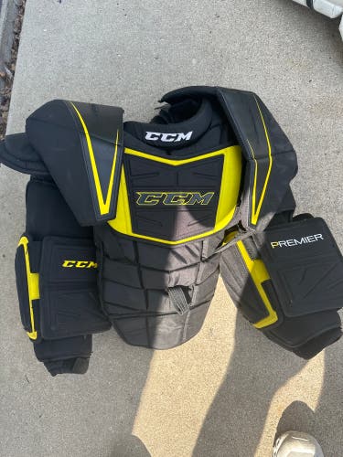Team Issued CCM Pro Stock Premier Goalie Chest Protector