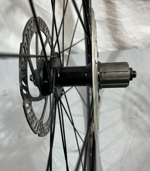 REI Co-Op 32-Spoke Black Aluminum Disc Brake 700C Rear Wheel CLEAN Fast shipping