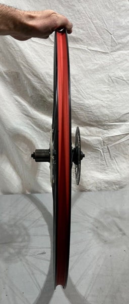 REI Co-Op 32-Spoke Black Aluminum Disc Brake 700C Rear Wheel CLEAN Fast shipping
