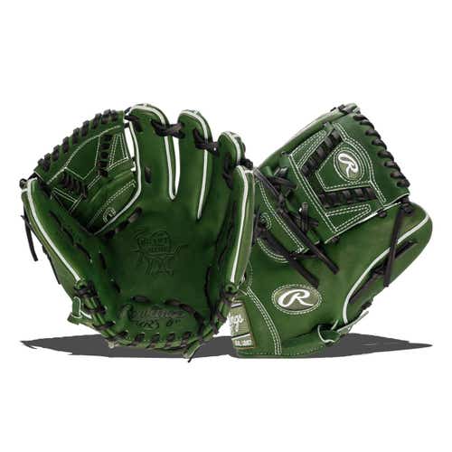 New Rawlings Heart of the Hide Military Green 11.75" Baseball Glove: PRO205-30MG