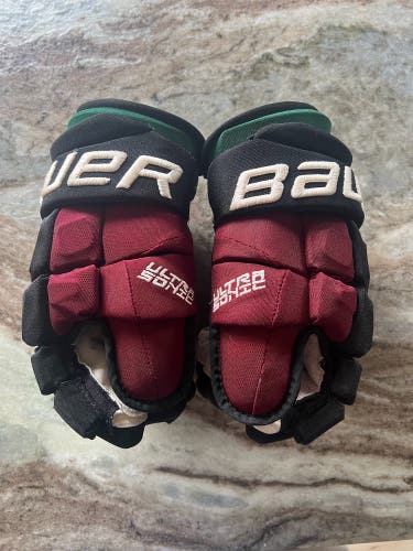 Pro Stock Arizona Coyotes Kachina 13” Bauer Ultra Sonic Gloves