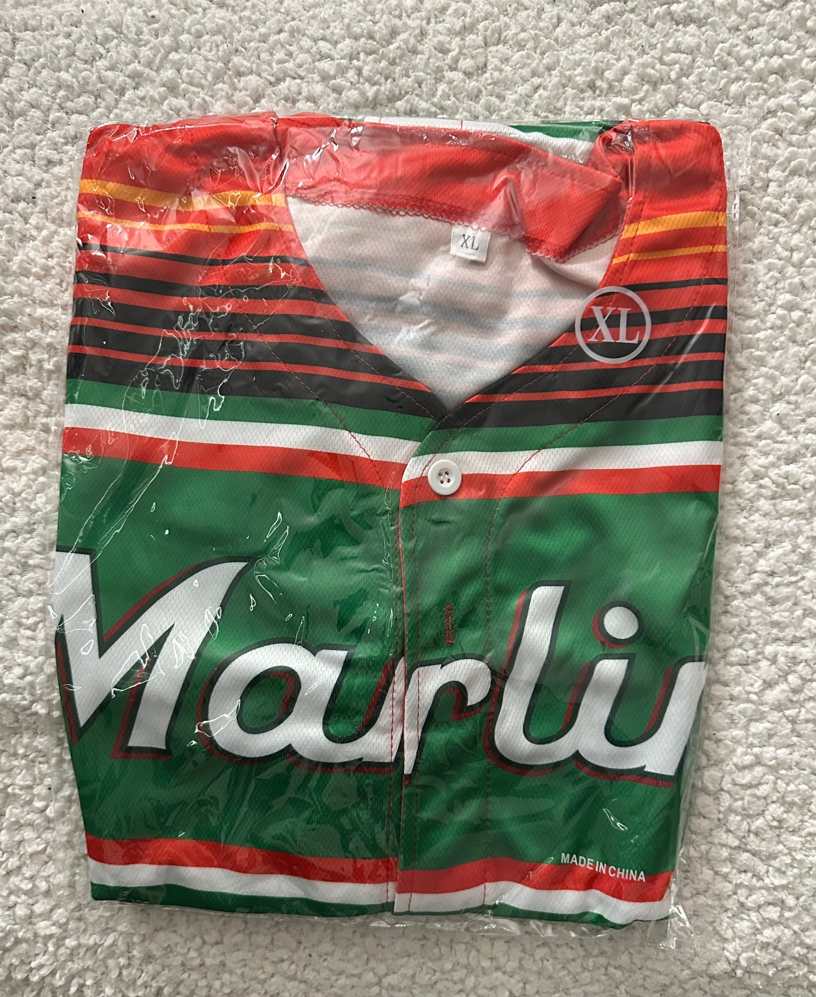 Miami Marlins Mexican Heritage Celebration Jersey Adult XL