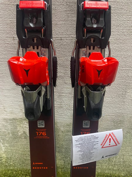 2023 Atomic Redster G9 REVO RS 176 cm GS Skis W/ X16 Var Bindings