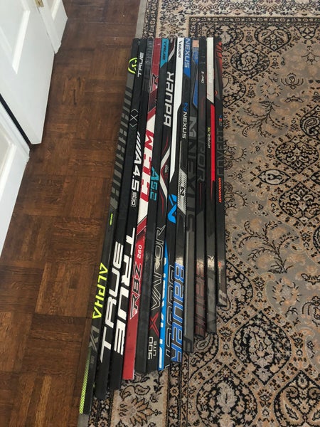 Easton S19 Hockey Stick Shafts - Broken - Lot Of 10 - PRO STOCK Composite