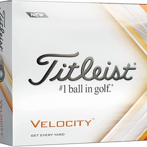 Titleist Velocity Golf Balls (White, 24pk) 2022 NEW