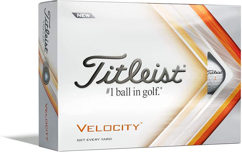 Titleist Velocity Golf Balls (White, 24pk) 2022 NEW