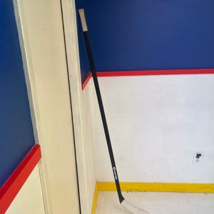 All Black Lefty hockey Stick