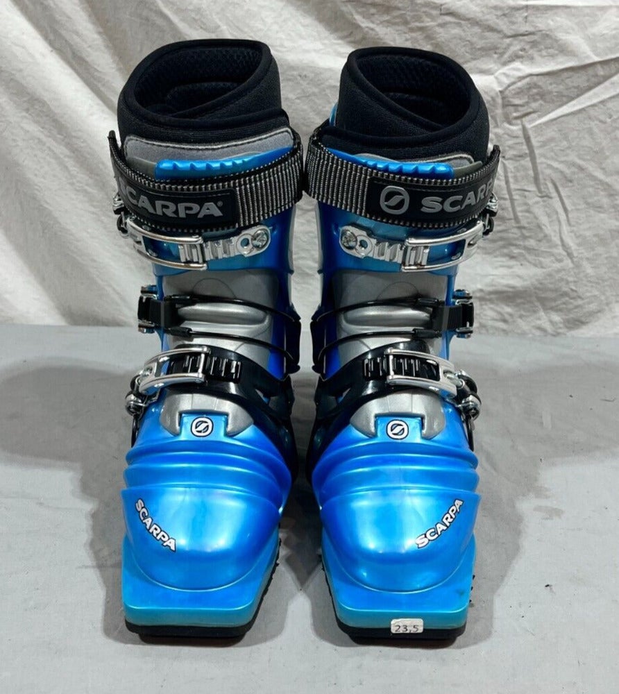 Scarpa T2X 3-Pin 75mm Telemark Ski Boots Heat Moldable Liners MDP