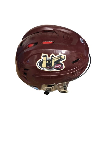 CCM SuperTacks X Pro Hockey Helmet Pro Stock Medium NCAA Used #15 (2)  (10182)